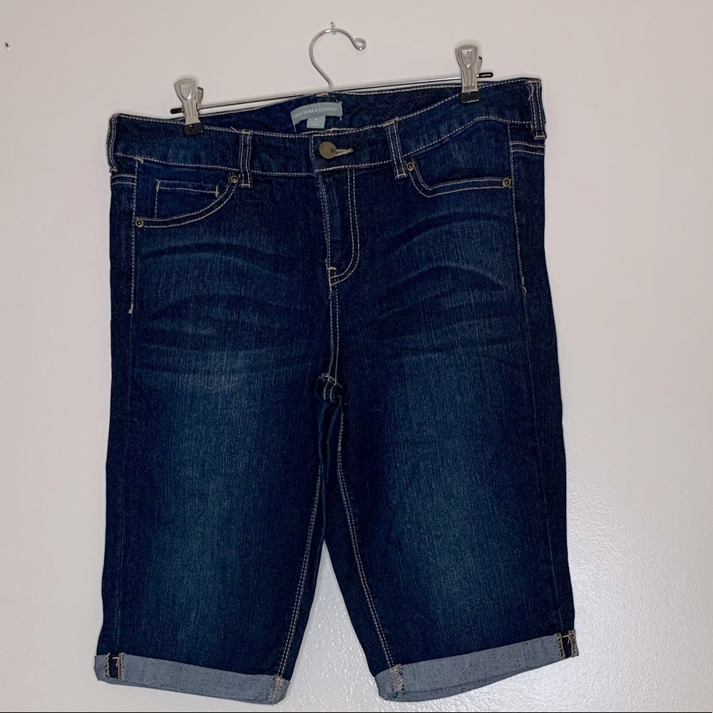 New York & Company jean shorts